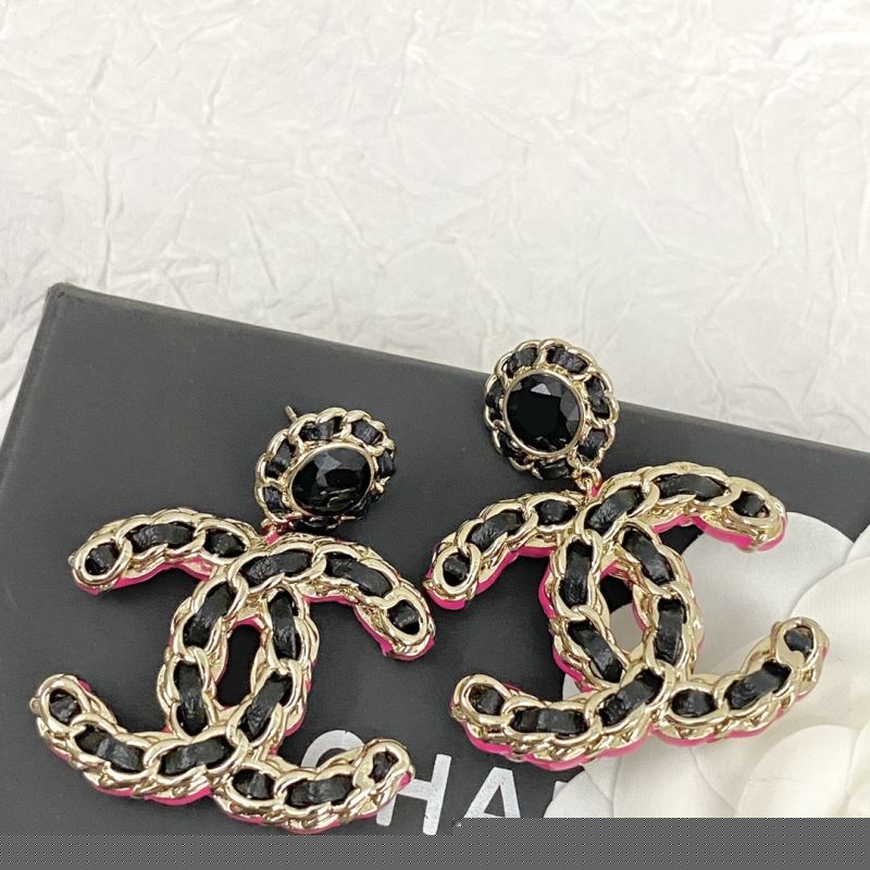 Ch*el earrings